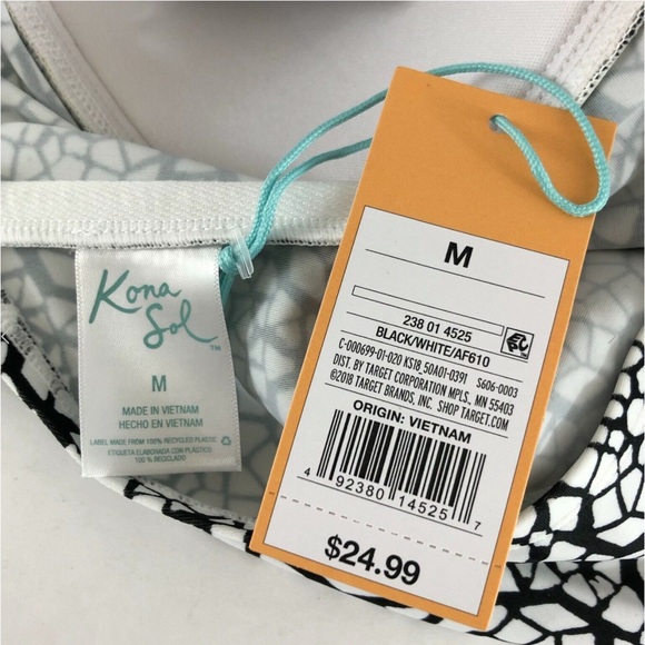 Kona Sol Womens Tankini Top Halter - Picture 3 of 3